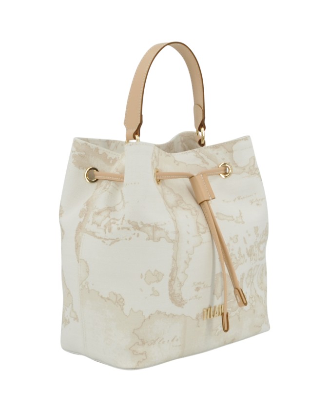  Alviero Martini Prima Classe - Borsa a Secchiello con Coulisse