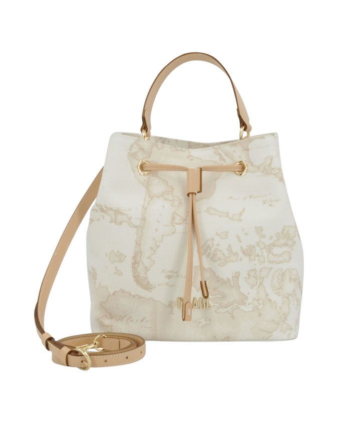  Alviero Martini Prima Classe - Borsa a Secchiello con Coulisse