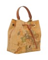  Alviero Martini Prima Classe - Borsa a Secchiello con Coulisse