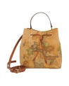  Alviero Martini Prima Classe - Borsa a Secchiello con Coulisse