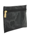 Alviero Martini Prima Classe - Large Rectangular Fabric Pouch in Geo Soft