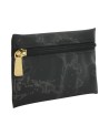 Alviero Martini Prima Classe - Small Rectangular Pouch in Geo Soft Fabric