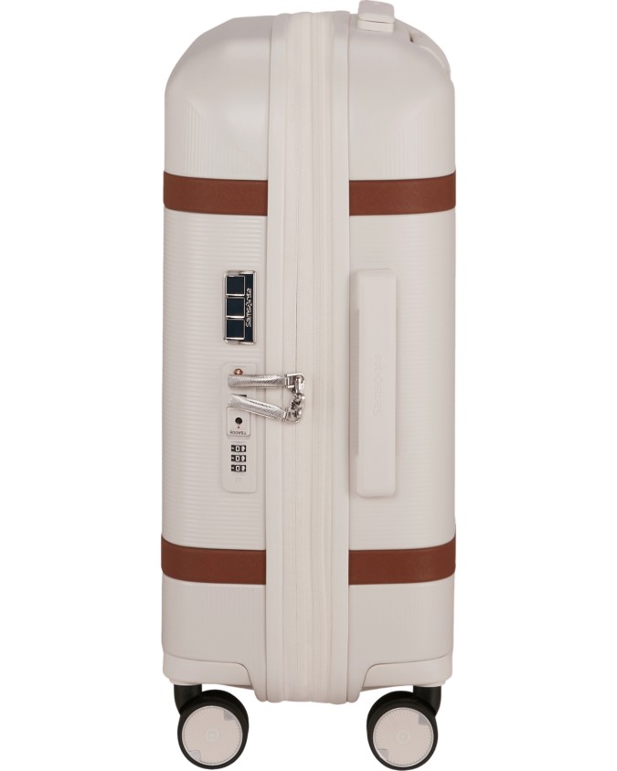  Samsonite - Trolley espandibile 4 ruote 55cm in policarbonato