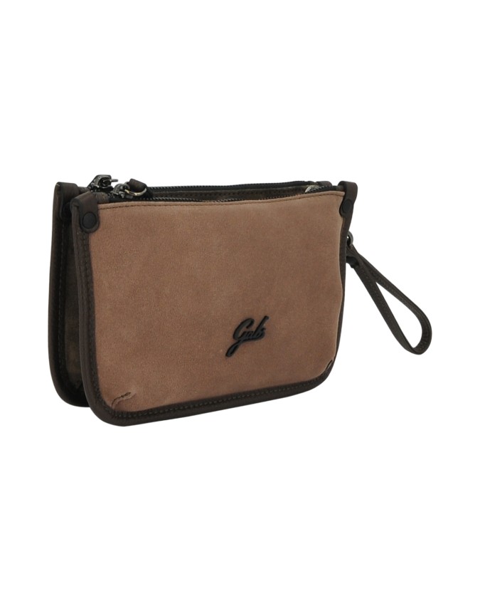  Gabs - Borsa a Tracolla in Pelle Bicolor Bella Tg. 