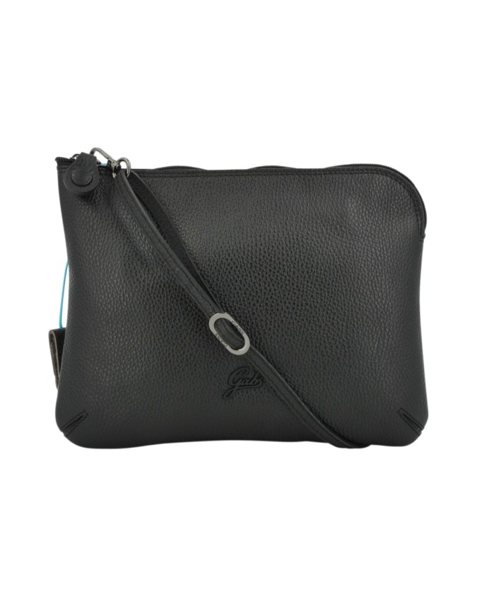 Gabs - G Padbull Black Leather Clutch...