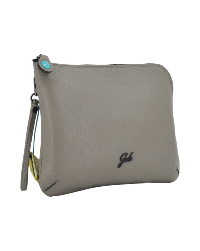 Gabs - G Padbull Black Leather Clutch...