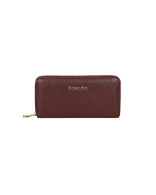  Braccialini - Portafoglio donna in pelle zip around Basic