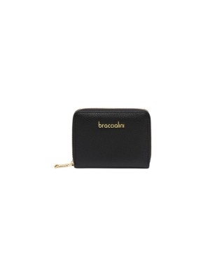 Braccialini - Small Women's Leather Zip-Around Wallet -...