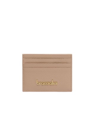  Braccialini - Porta carte di credito donna in pelle Basic