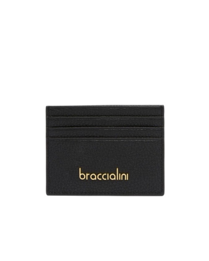  Braccialini - Porta carte di credito donna in pelle Basic