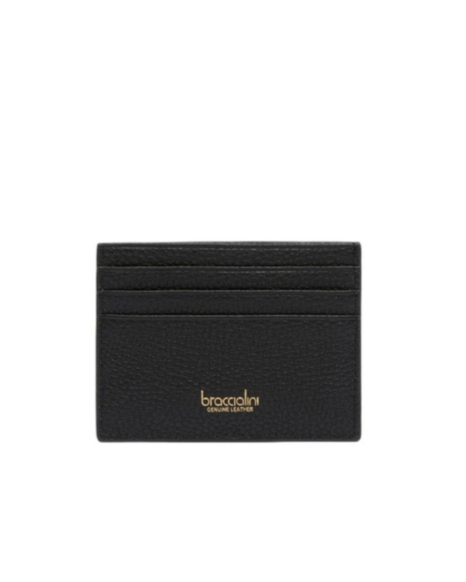  Braccialini - Porta carte di credito donna in pelle Basic