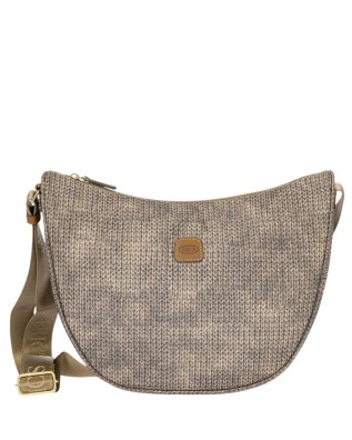  Bric's - Borsa a Tracolla Mezzaluna Piccola X-Bag