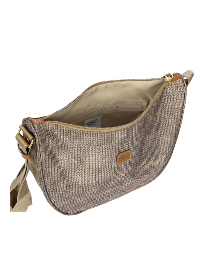 Bric's - Borsa a Tracolla Mezzaluna Small