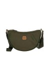  Bric's - Borsa a Tracolla Mezzaluna piccola in Nylon X-Bag