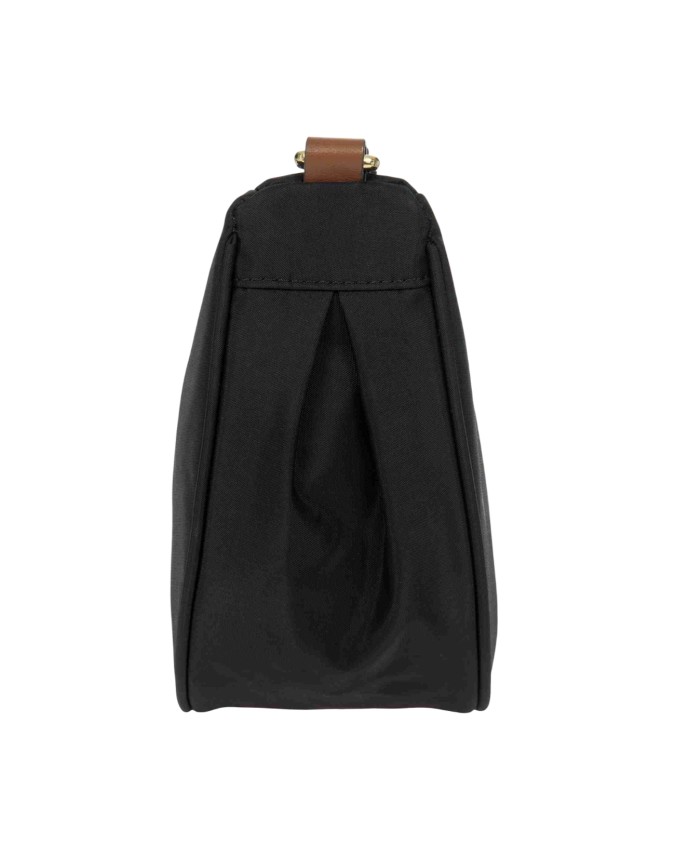 Bric's - Small Half-Moon Nylon X-Bag Crossbody Bag
