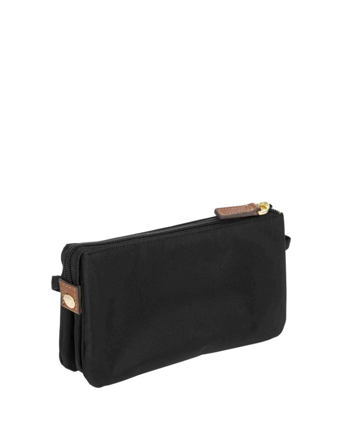 Bric's - Borsa a tracolla piccola a 3 tasche in tessuto