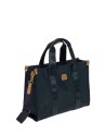 Bric's - Borsa a mano piccola in tessuto riciclato Opera