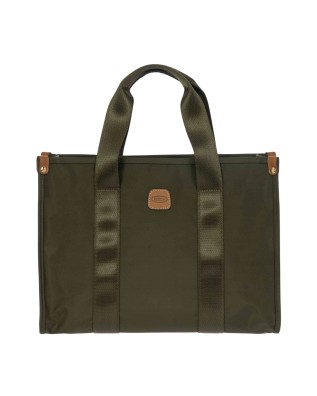 Bric's - Square Handbag, Size M, in Opera Nylon X-Bag