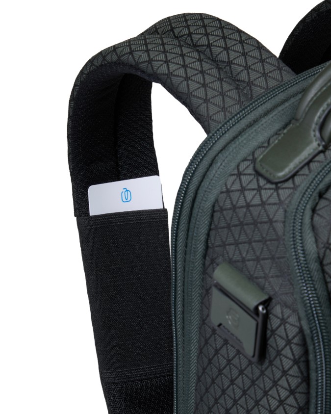 Piquadro - Modular Leather and Fabric...