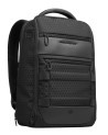 Piquadro - Modular Leather and Fabric Travel Backpack with 14" Laptop Compartment