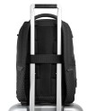 Piquadro - Modularer Reiserucksack aus Leder und Stoff mit Fach für einen 14-Zoll-Laptop
