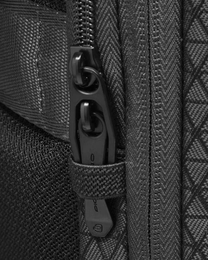 Piquadro - Modular Leather and Fabric...