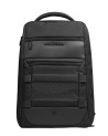 Piquadro - Modular Leather and Fabric Travel Backpack with 14" Laptop Compartment