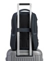 Piquadro - Modular Leather and Fabric Travel Backpack with 14" Laptop Compartment
