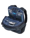 Piquadro - Modular Leather and Fabric Travel Backpack with 14" Laptop Compartment
