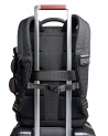 Piquadro - Modularer 2-in-1-Reiserucksack aus Leder und Stoff mit Fach für einen 15,6-Zoll-Laptop