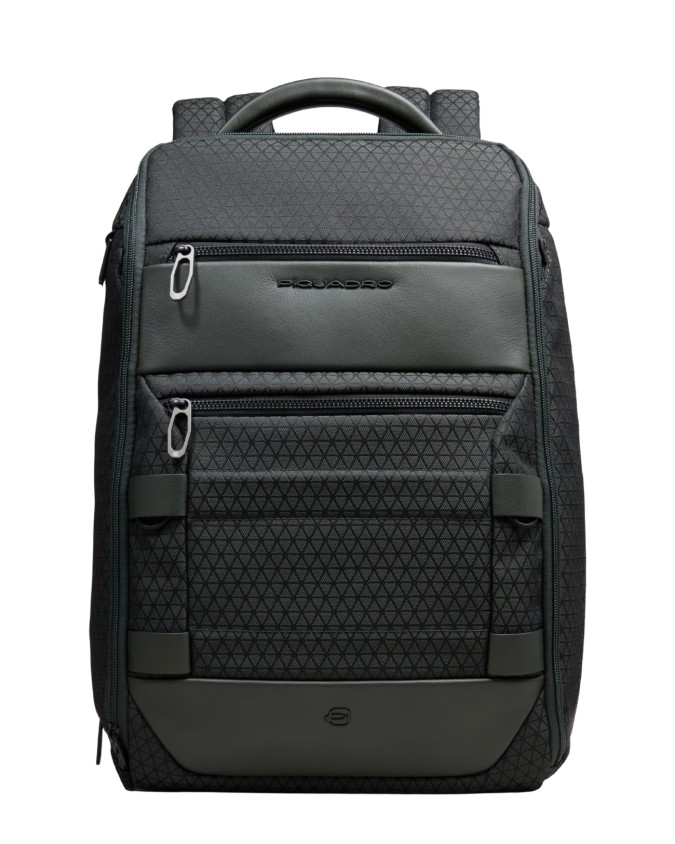 Piquadro - Modular Leather and Fabric...