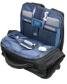 Piquadro - Modular Leather and Fabric Travel Backpack with 15.6" Laptop Compartment