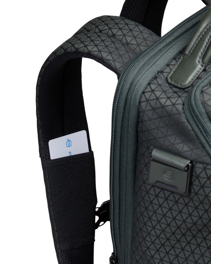Piquadro - Modular Leather and Fabric...