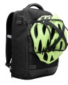 Piquadro - Modular Leather and Fabric Travel Backpack with 15.6" Laptop Compartment