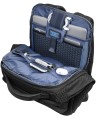 Piquadro - Modular Leather and Fabric Travel Backpack with 15.6" Laptop Compartment