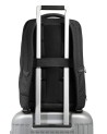 Piquadro - Modular Leather and Fabric Travel Backpack with 15.6" Laptop Compartment