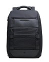Piquadro - Modular Leather and Fabric Travel Backpack with 15.6" Laptop Compartment