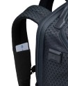 Piquadro - Modularer Reiserucksack aus Leder und Stoff mit Platz für einen 15,6-Zoll-Laptop