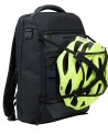 Piquadro - Modular Leather and Fabric Travel Backpack with 15.6" Laptop Compartment