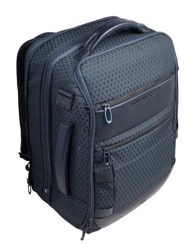 Piquadro - Modular Leather and Fabric...
