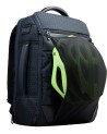 Piquadro - Modular Leather and Fabric Travel Backpack with 17.3" Laptop Compartment