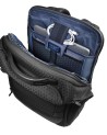 Piquadro - Modular Leather and Fabric Travel Backpack with 17.3" Laptop Compartment
