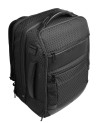 Piquadro - Modular Leather and Fabric Travel Backpack with 17.3" Laptop Compartment