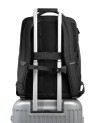 Piquadro - Modular Leather and Fabric Travel Backpack with 17.3" Laptop Compartment