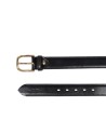 The Bridge - Cintura uomo in pelle h 3,5 con fibbia oro