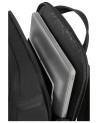 Samsonite - Moderny men's polyester backpack with a compartment for a 15.6-inch laptop and two front pockets