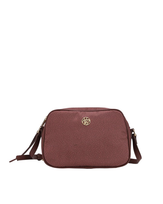 Ynot - Borsa camera bag a tracolla in tessuto logato Cloud