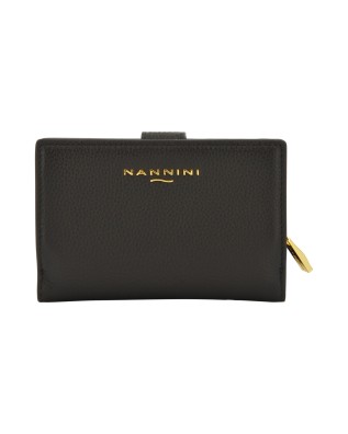 Nannini - Kleine Damenbrieftasche aus Wallis-Leder mit...