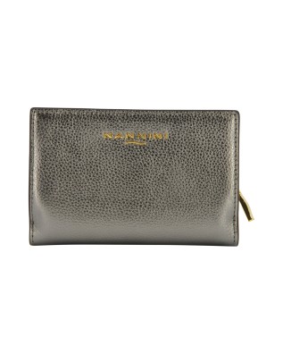 Nannini - Kleine Damenbrieftasche aus Wallis-Leder mit...
