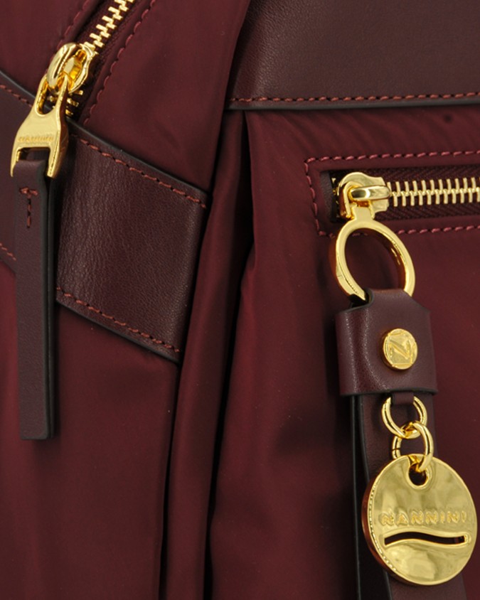 Nannini - Damenrucksack mit Fronttasche aus Nylon/Caracas
